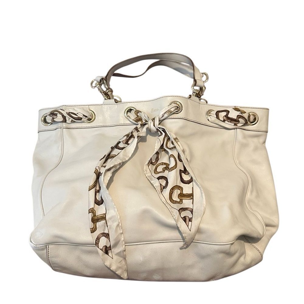 Gucci Positano white tote bag